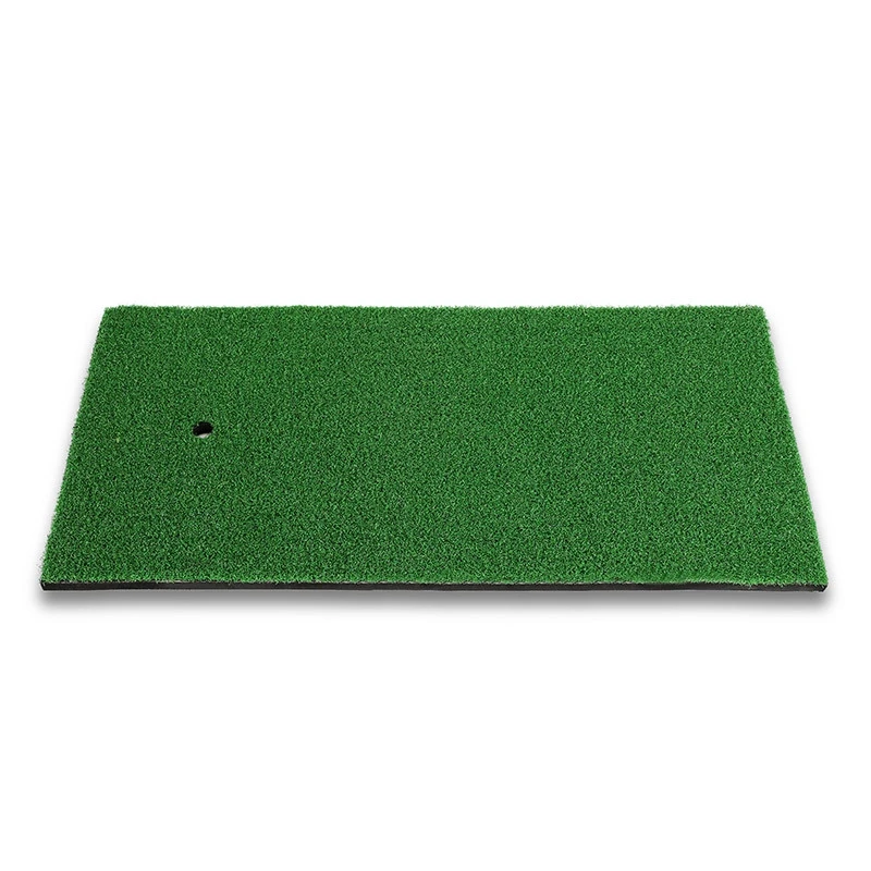 

Hot Outdoor Putter Grass Pad Golf Swing Exerciser Mat Multi-Function With Tee Holder