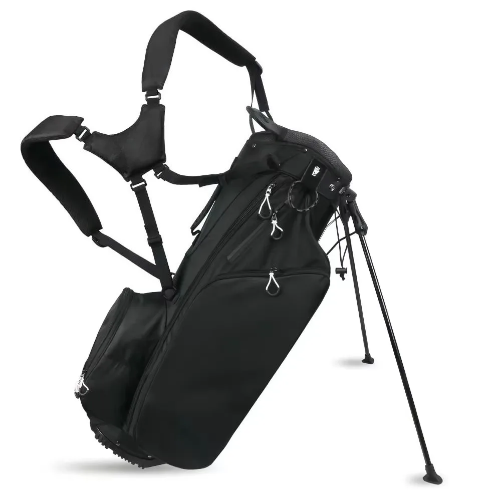 

Custom Logo Lightweight Golf Bag New Design OEM 4 Divider Portable Printed Stand Bag