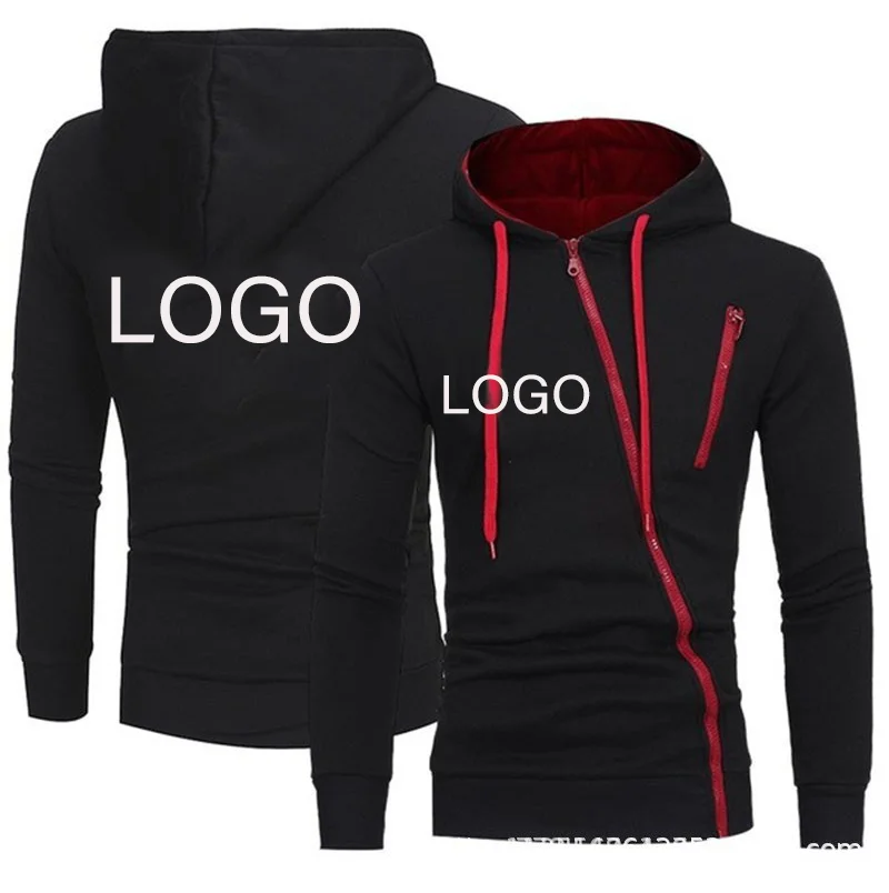 

Custom Logo Men's Hoodie Casual Hoodies Pullovers Sweatshirts Men's Top Zipper Hoodies Sweatshirt Male Top ﻿