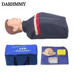 DARHMMY Half Body Adult CPR Training Manikin Professional Nursing Training Mannequin Teaching Model  First Aid Training Dummy