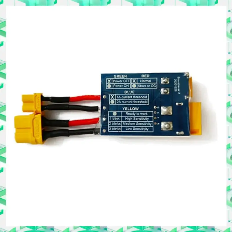 

3C Electron Shortsaver2 Shortsaver V2 Противокороткая защита цепи Кнопка питания Выключатель Электронный предохранитель для предотвращения короткого замыкания