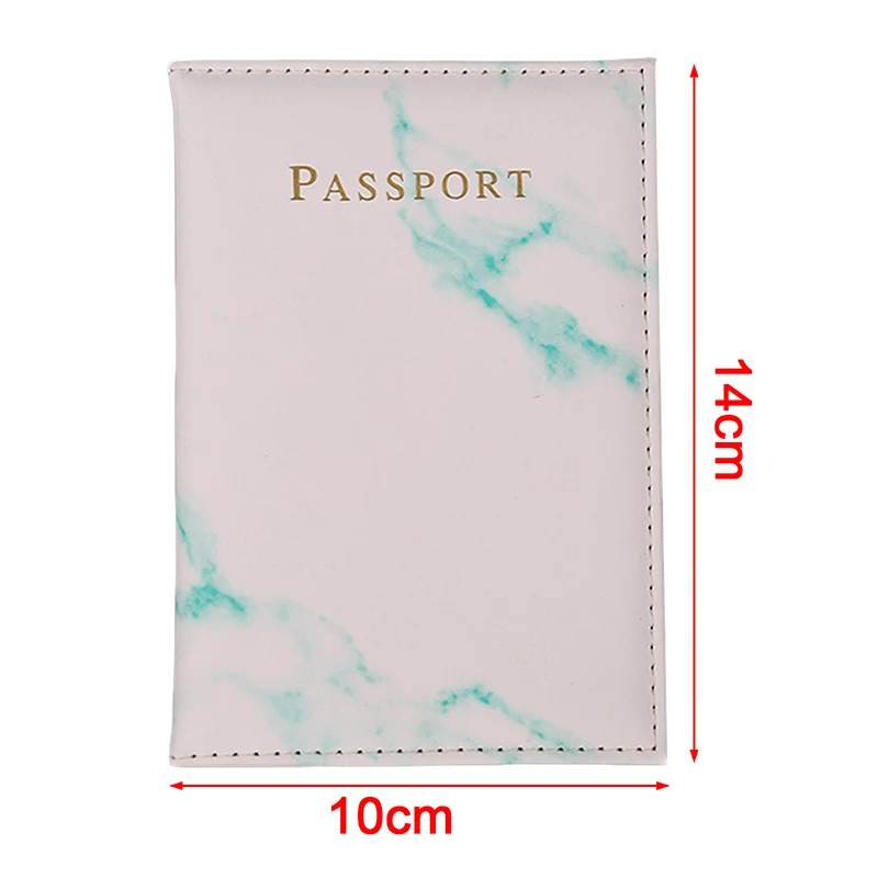 Funda de pasaporte estilo mármol para hombre y mujer, tarjetero, BILLETERA, bolsa de viaje