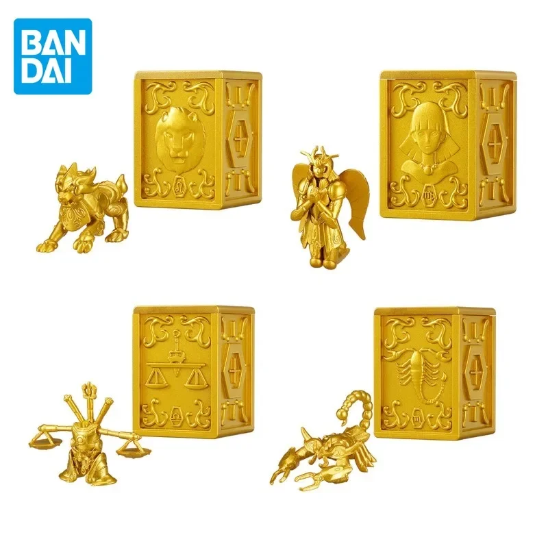 Bandai Original Gashapon Saint Seiya Anime Figure Gold Cloth 2 Action Figure Toys for Boys Girls Children Birthday Gifts