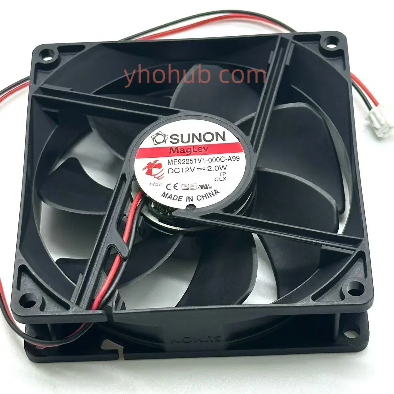 

Ltsf For SUNON ME92251V1-000C-A99 DC 12V 2W 90x90x25mm 2-Wire Server Cooling Fan 9cm