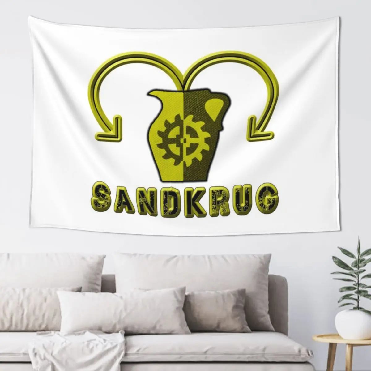 

Sandkrug 2023 - WHITE, I love , Village, Municipality, Brandenburg, Germany Tapestry Things To The Room Bedroom Deco Tapestry