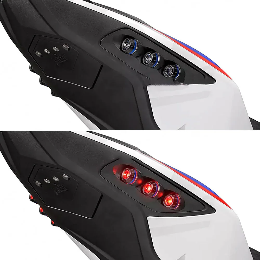 Motorcycle In-Tail LED Integrated Tail Light For BMW S1000RR 2023 2025 S 1000 RR LED Turn Signal Light ,Plug and play wiring