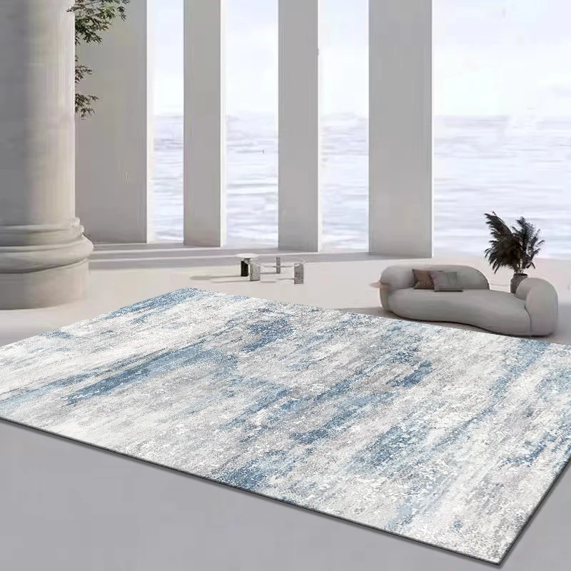 Wabi-sabi Style Living Room Decoration Carpet Modern Luxury Rugs for Bedroom Home Washable Floor Mat Soft Non-slip Cloakroom Rug