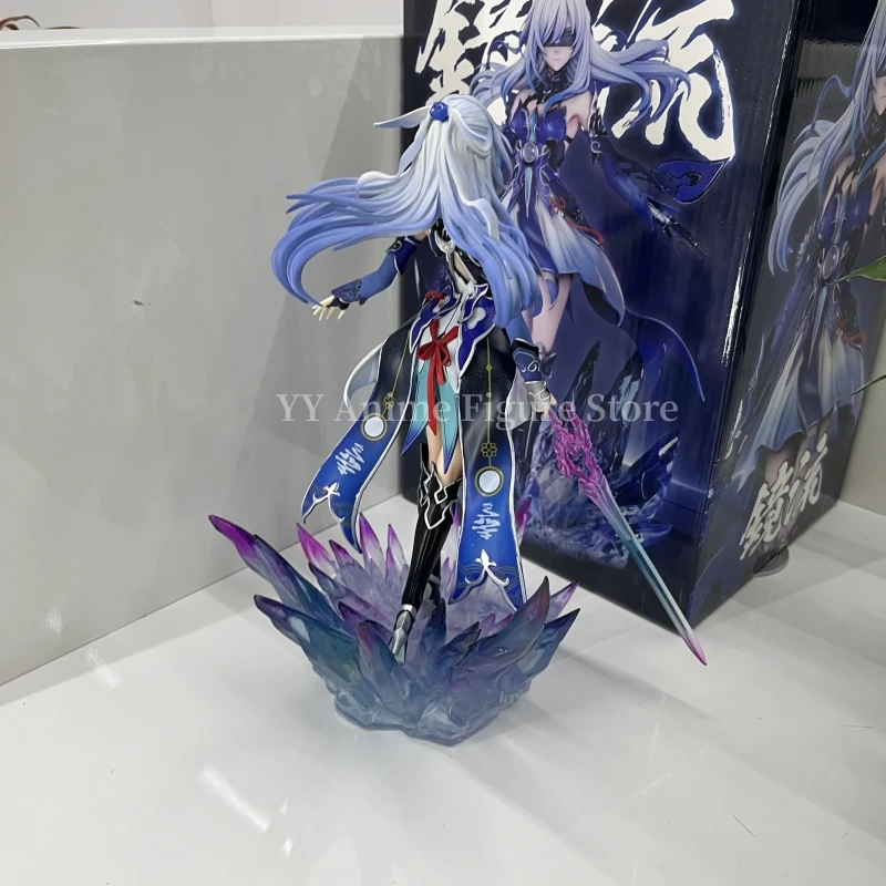 29cm anime honkai estrela figura ferroviário jingliu estatueta gk jingliu figura de ação bela menina jogo modelo colecionável brinquedos presente