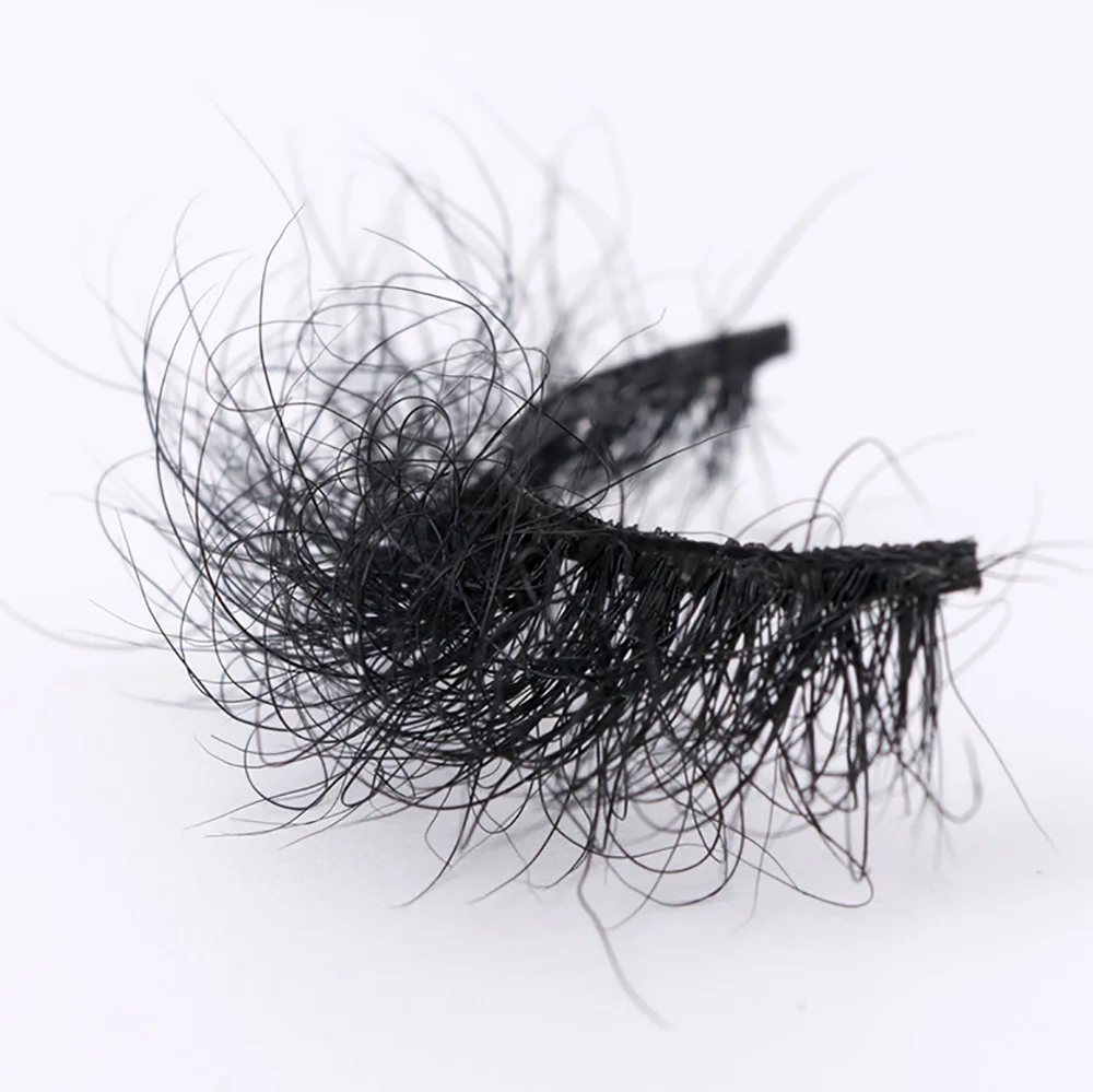 Goodobe 10 pairs [F Short] Fluffy messy exploding hair false eyelashes Thick mink hair false eyelashes wholesale