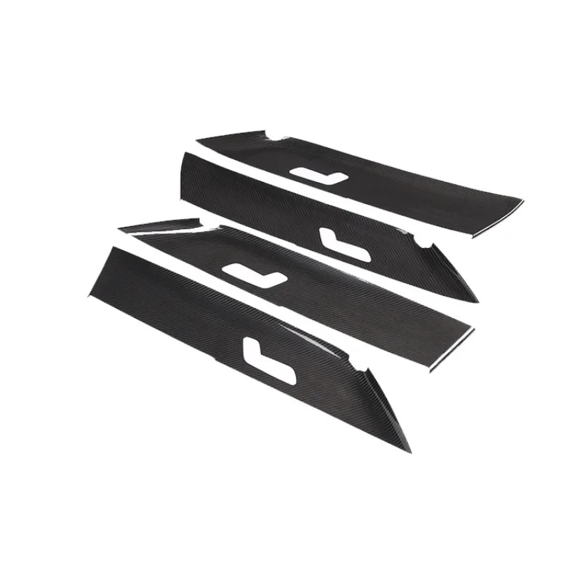 High Quality Hot Selling True Carbon Fiber Inner Door Panel Cover 2023-2024 Protective Trim Accessories