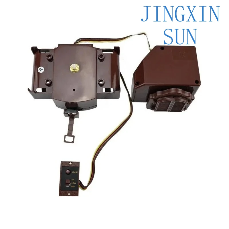Cuckoo Wall Clock Movement Pendulum Clocks Mechanism with Bird Cuckoo Box Silent Light Control Music Boxes Kit Accessories