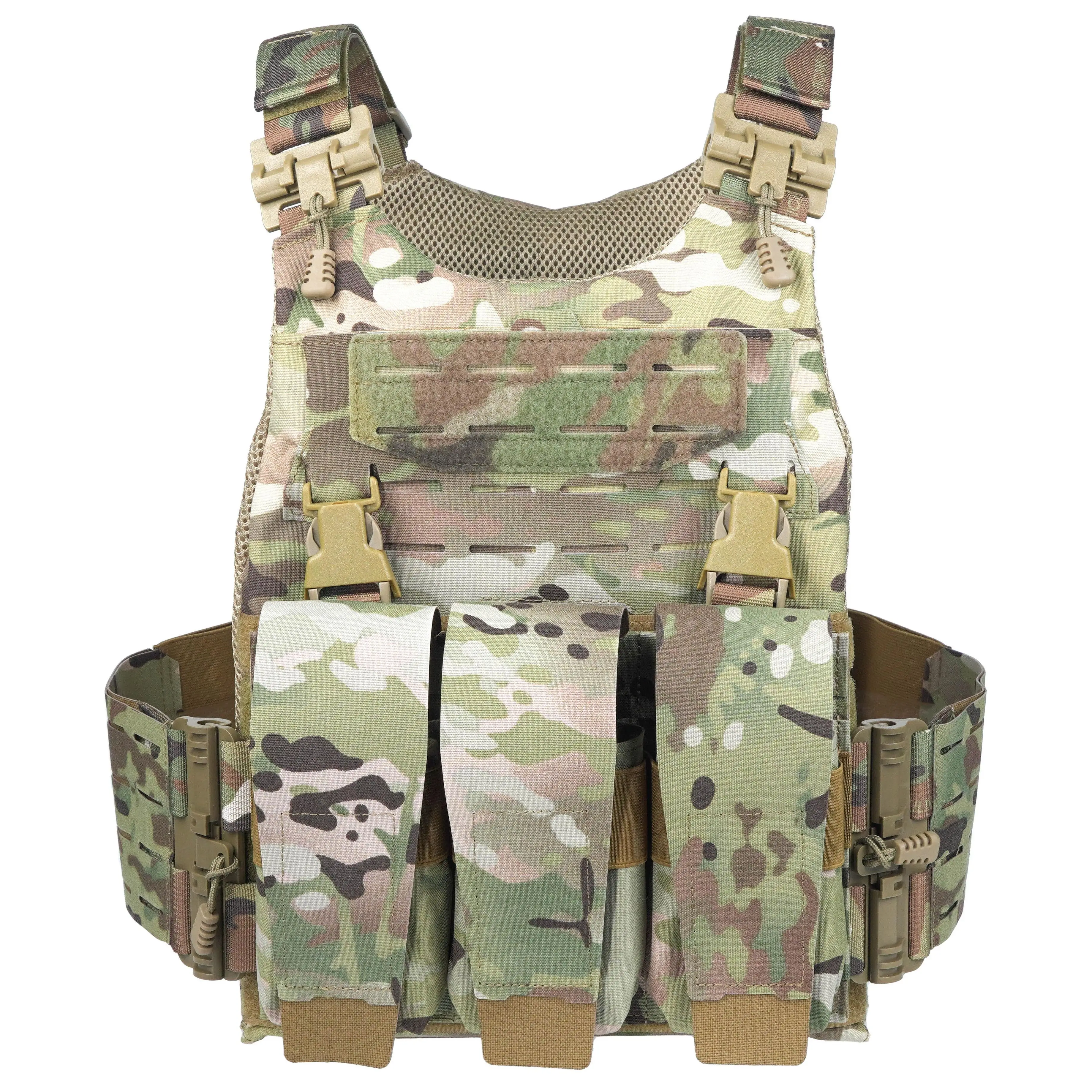 DMGear Tactical Vest Airsoft Hunting Training  Combat Outdoor Quick Release Cs Plate Carrier Armor Gear Equipment Molle