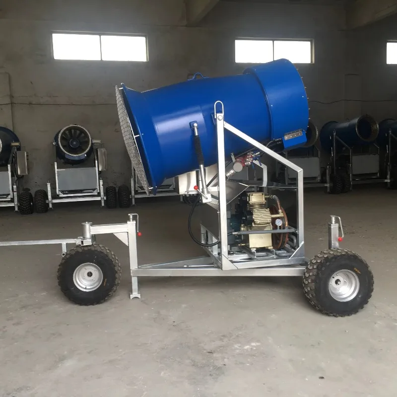 Large Scale Snow Cannon Snow Making Machine Ski Resort Snowmaker Artificial Snow Equipment Outdoor Sprayer For Winter Park
