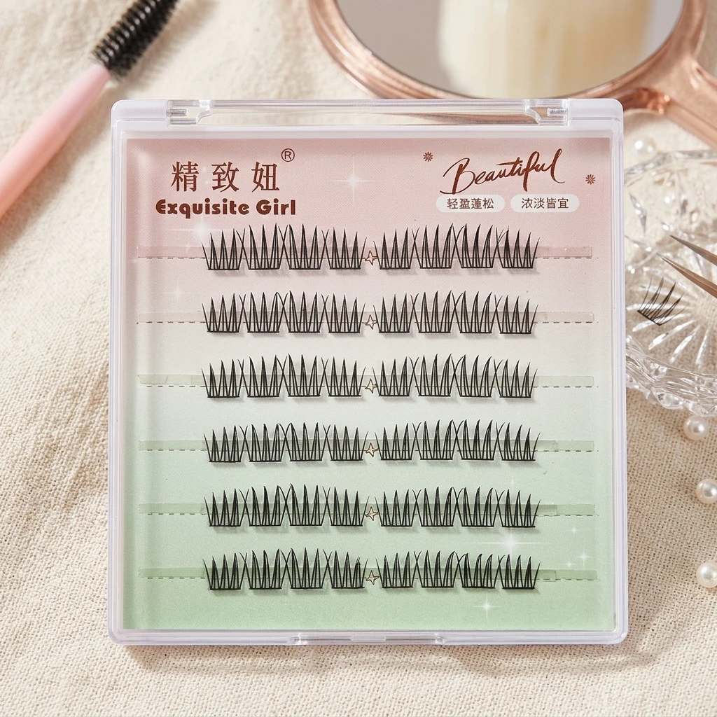 Krótkie rzęsy dla dziewczyn, s – Eyelash Extension Korean Style recenzja i cena