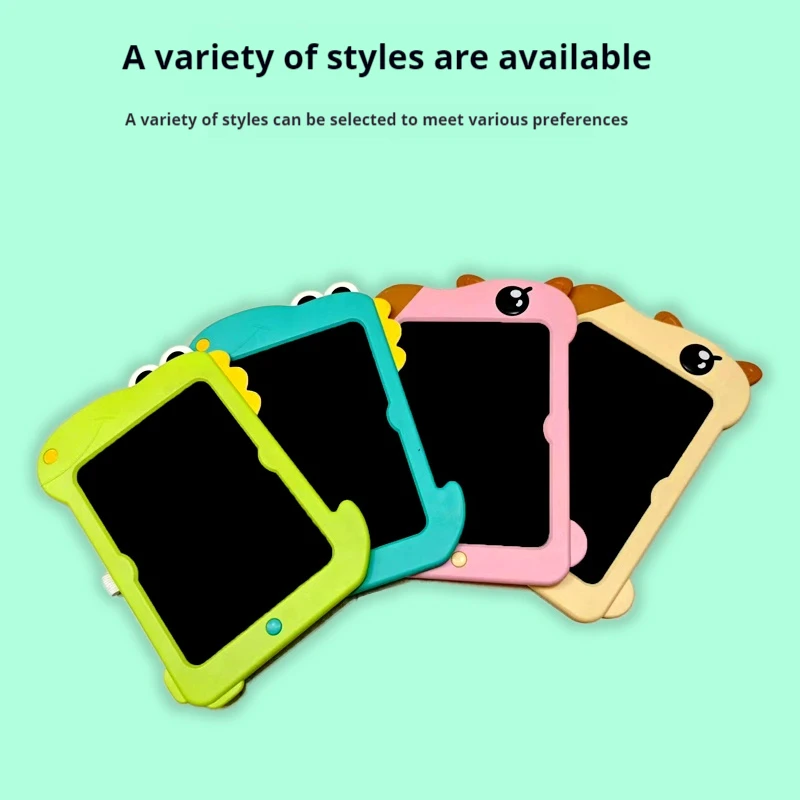 Cartoon Dinosaurus Herten LCD Schrijftablet Tekentafel Kinderen Graffiti Schetsblok Speelgoed Handschrift Schoolbord Magische Tekentafel