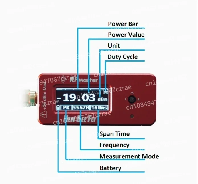 ImmersionRC RF Power Meter V2 Image Transmission and Remote Control Power Tester