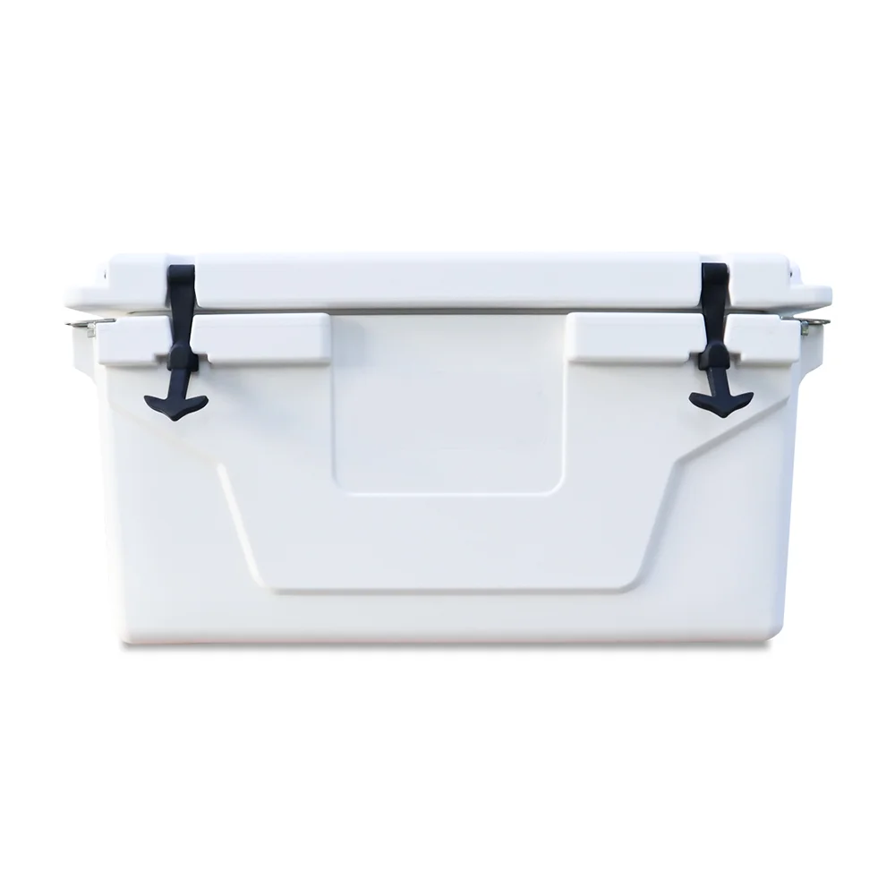 

65QT Outdoor Cooler Box Ice Chest Box Camping Fishing Field Bar Cooler Box with Wheeled Patio Storage Rotomolded Cooler