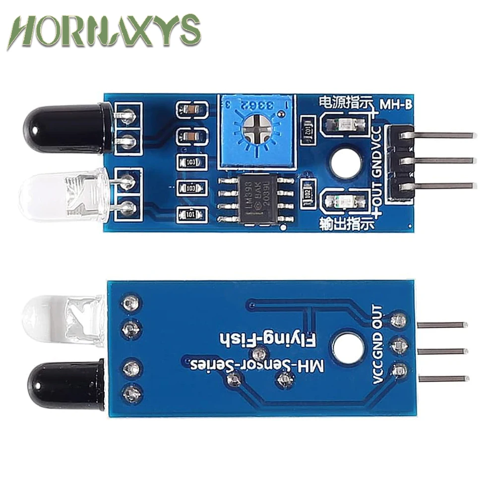 10/20pcs IR Infrared Obstacle Avoidance Sensor Module For Arduino DIY Smart Car Robot 3-wire Reflective Photoelectric New