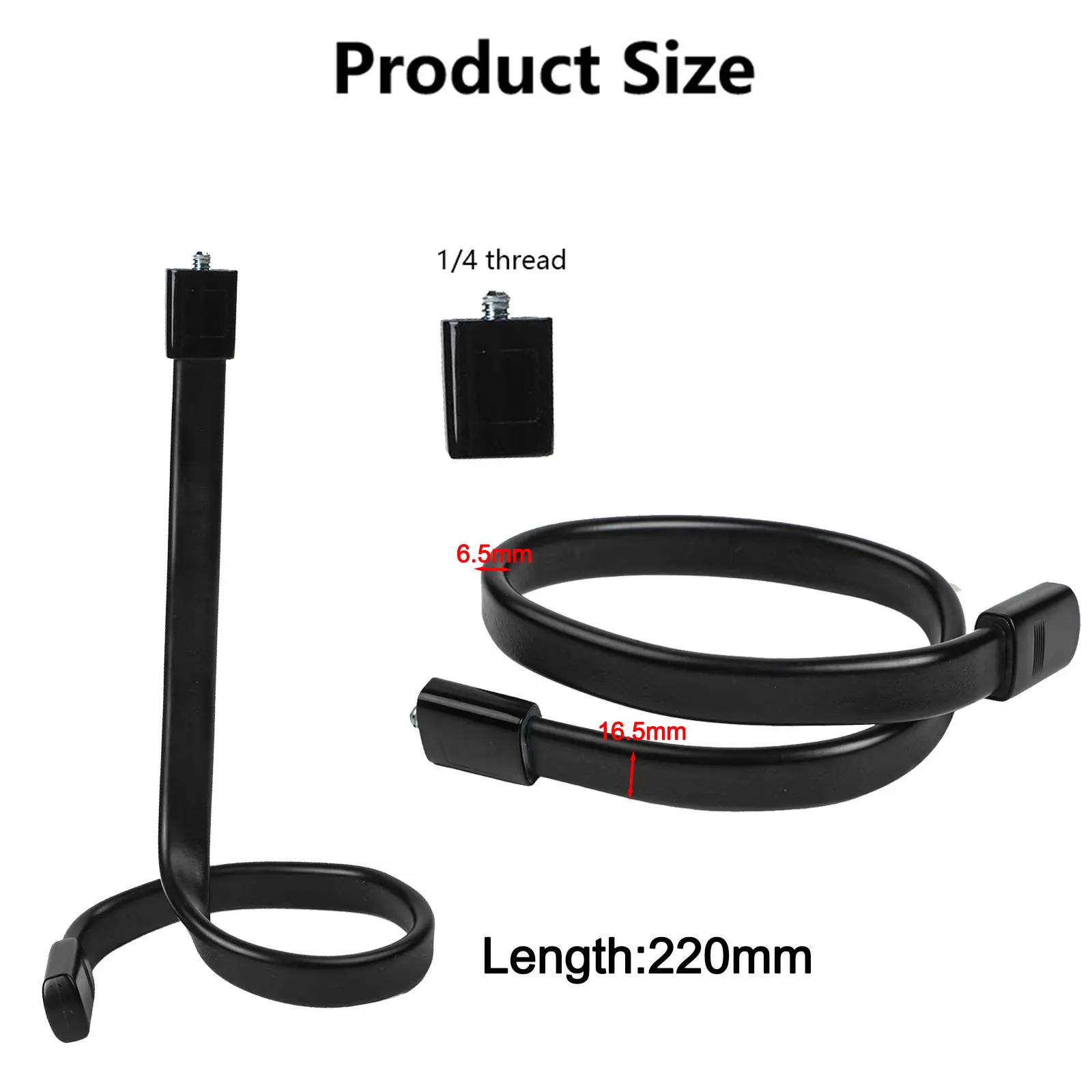 Portable Camera Holder For Travel Tool-free Camera Installation Accessory Bracket Camera Stand Gooseneck Holder