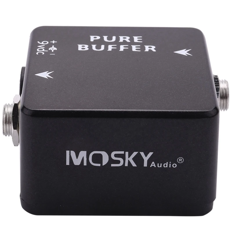 

2X MOSKY PURE BUFFER Guitar Pedal Buffer Guitar Effect Pedal Full Metal Shell Guitar Parts & Accessories