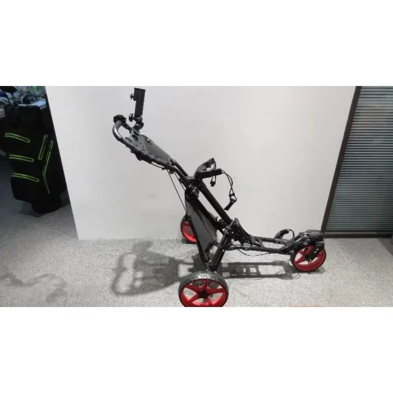 High Performance Stainless Steel Golf Lithium Battery Trolley
