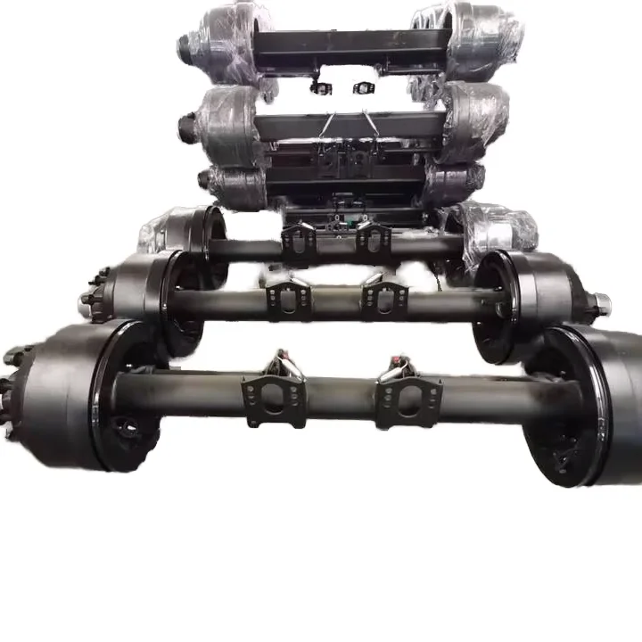 

New and Used American Type Steel Axle for Semi-Trailer Oil Lubrication Truck Trailer Parts & Accessories Available