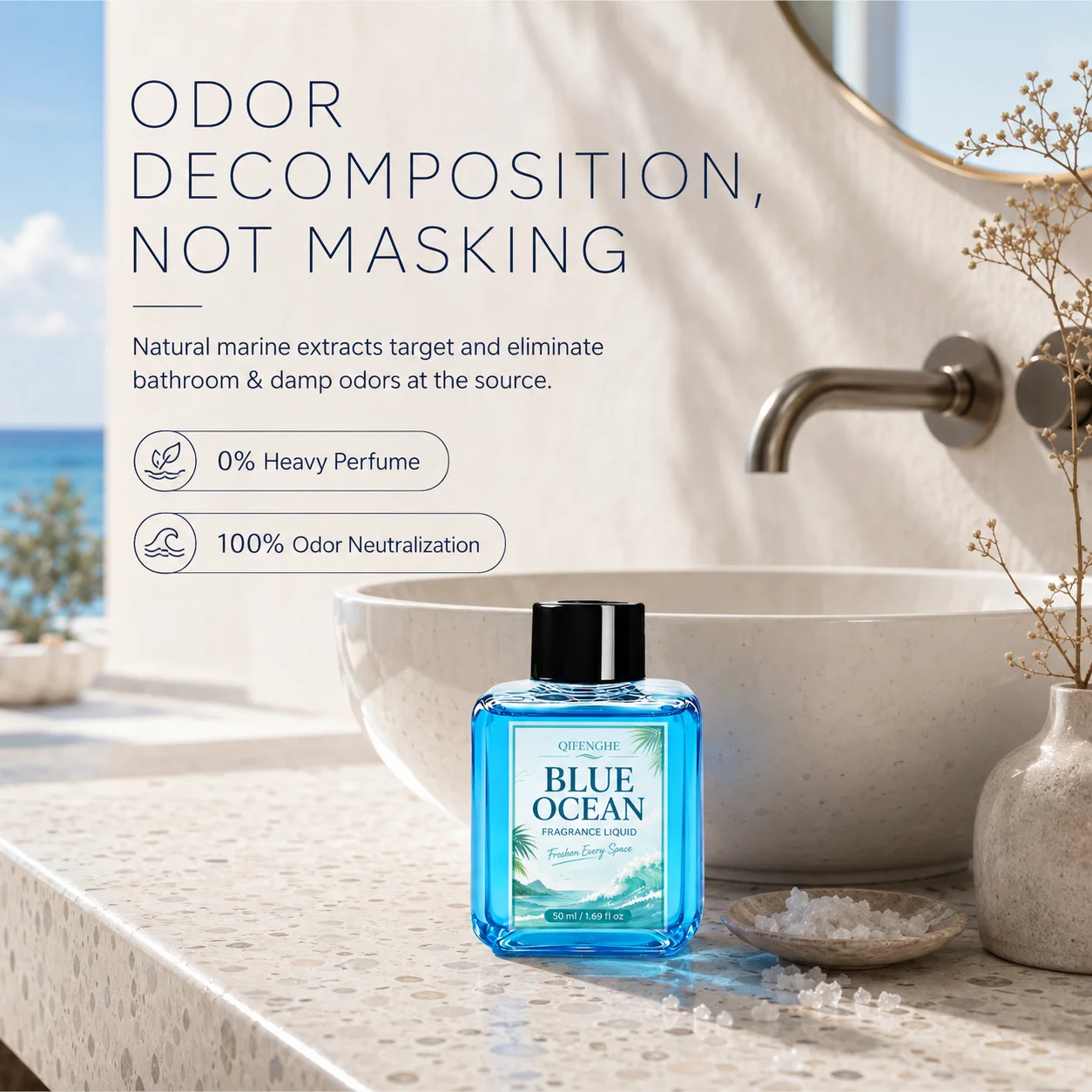 Difusor de Aroma Blue Ocean Lí - Home Fragrance Diffuser Refills avaliação e preço