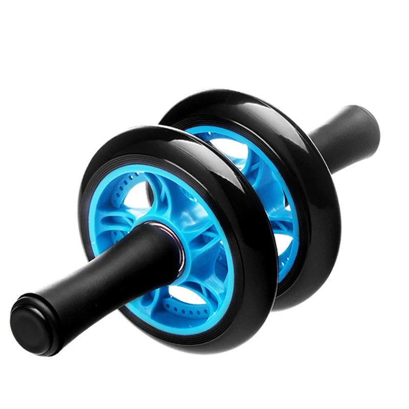Premium ABS Metal Bearing Double Wheels Roller Coaster Belly Exercise Strength Training Gym Fitness