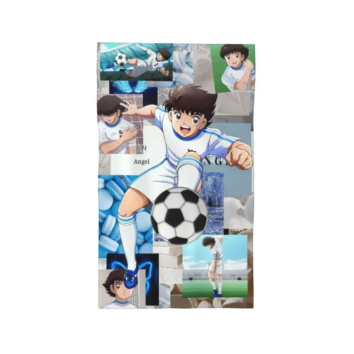 Custom Ozora Oliver Atom Capitan Tsubasa Soft Face Towel Quick Dry Pool Bath Cotton Towels Breathable