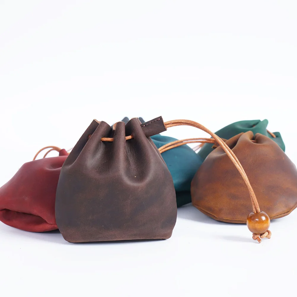 

Retro Coin Purse Brown Small Wallet Minimalist Lightweight Slim Design Quality Material Soft Great Coins Cash Keys