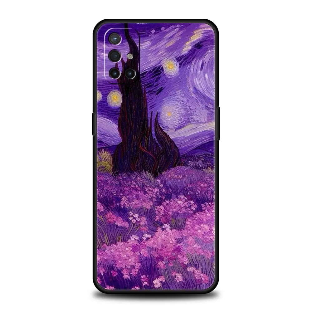 Phone Case For OnePlus 12 11 10 9 Pro 9T 12R 10R 9R 9RT 10T 8T 8 7 6T 7T Nord 2T CE 2 5G N200 N10 Cover Starry night van gogh