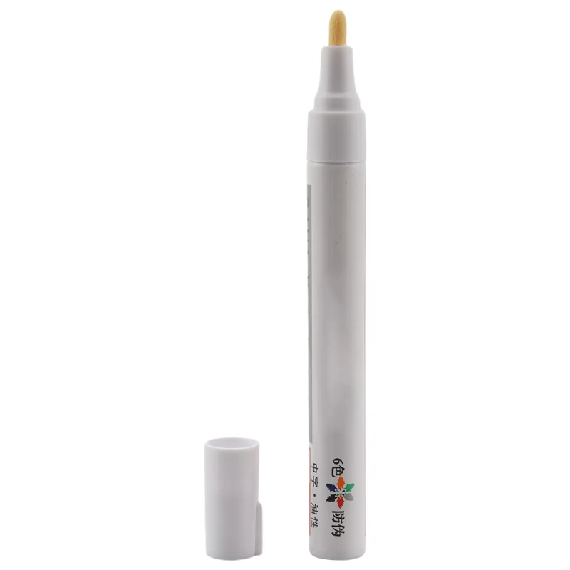 

Compact 8 White Permanent Car Tyre Tire Metal Paint Pen Marker