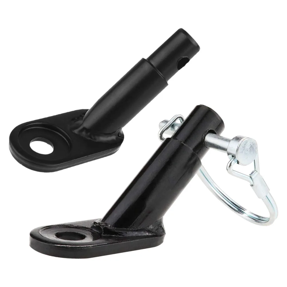 

2pcs Bike Trailer Coupler Heavy Duty Aluminum Steel Connector Durable Replacement Hitch Attachments For Kids Pet Trailers