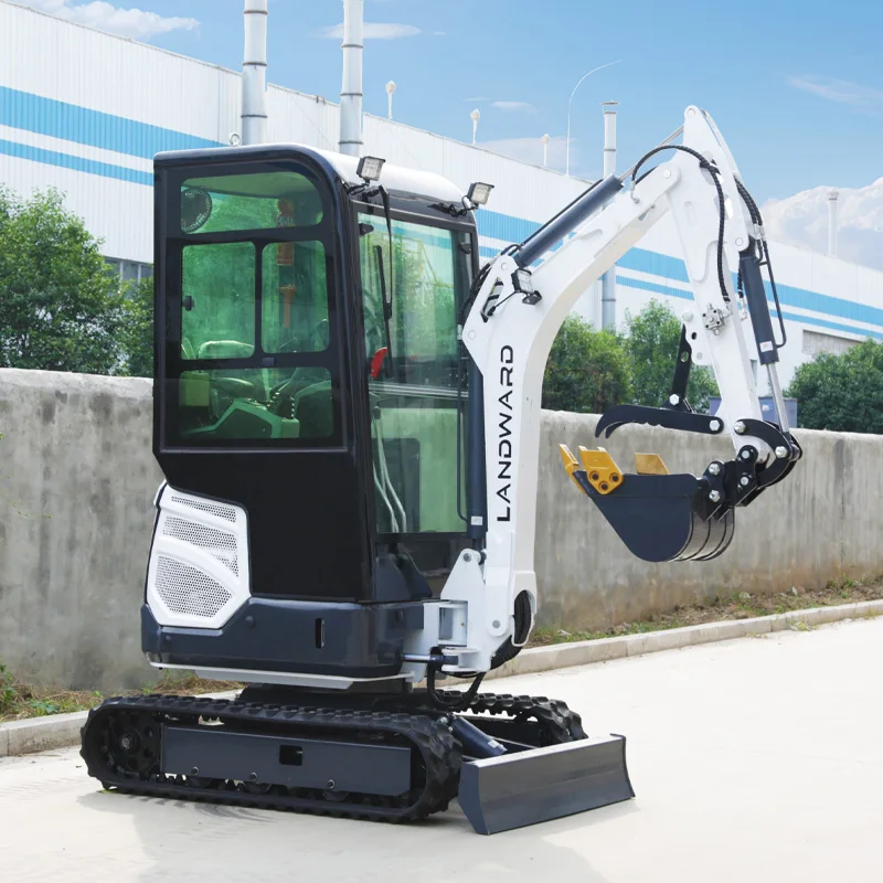 

Hot Sale 1000KG Orchard Use Micro Digging 1.8 Ton Hydraulic Crawler Small Excavator High Quality Mini Diesel Trencher Customized