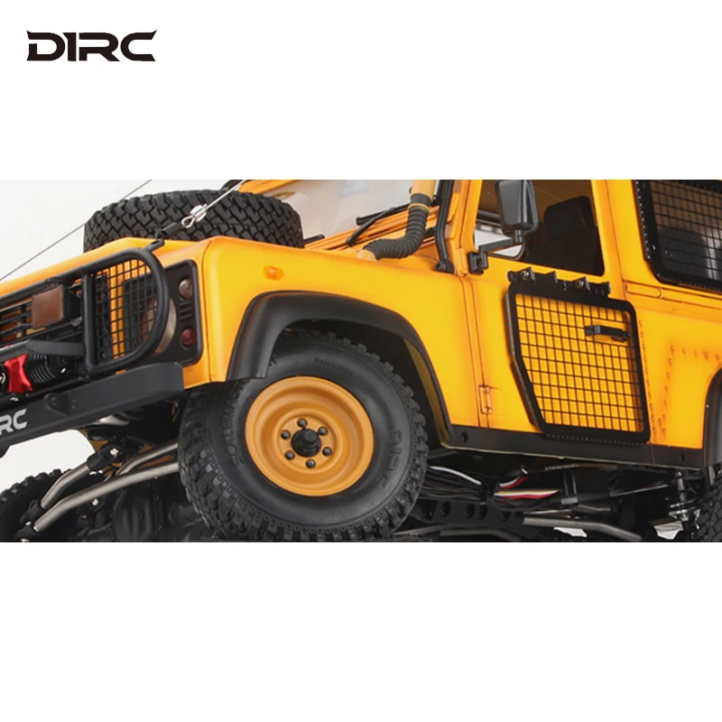 D1RC 1:10 Camel Cup Simulação Carro de Escalada 1,7 Polegadas 1,9 Polegadas Tampa de Porca de Roda de Metal