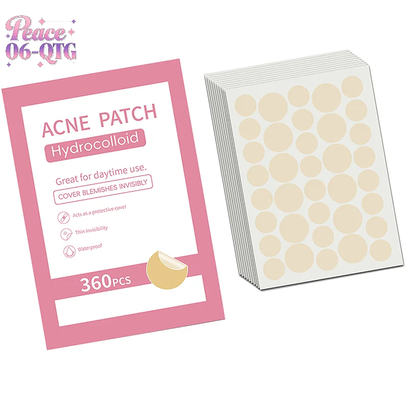

Новинка, 360 шт., пластырь от прыщей, невидимые наклейки для удаления прыщей, уход за кожей, консилер для лица, пятна, красота, инструменты для макияжа