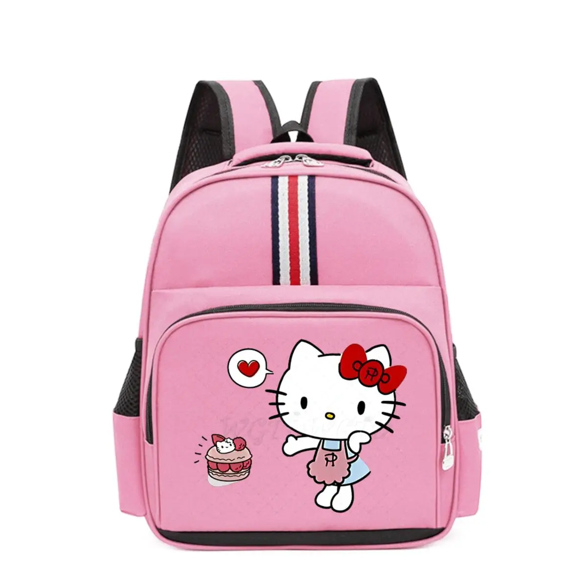 

Cute Cartoon Hello Kitty Schoolbags Children Teeneger Student School Backpack Large Capacity Book Bags Cartoon Bags Gifts