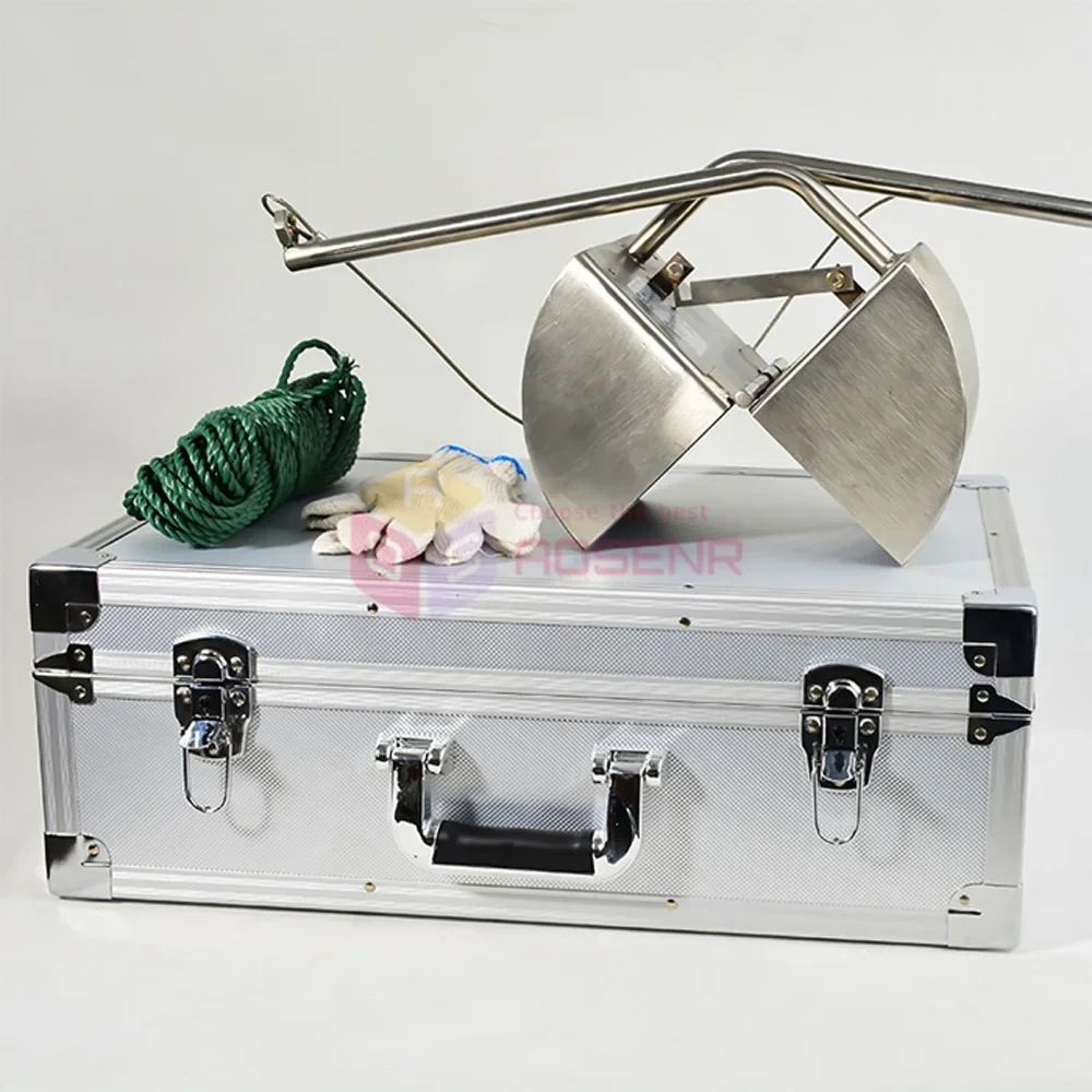 Stainless Steel Mud Collector Van Mud Dredge Lake Bottom Sludge Sediment Grab Sampler Grabber