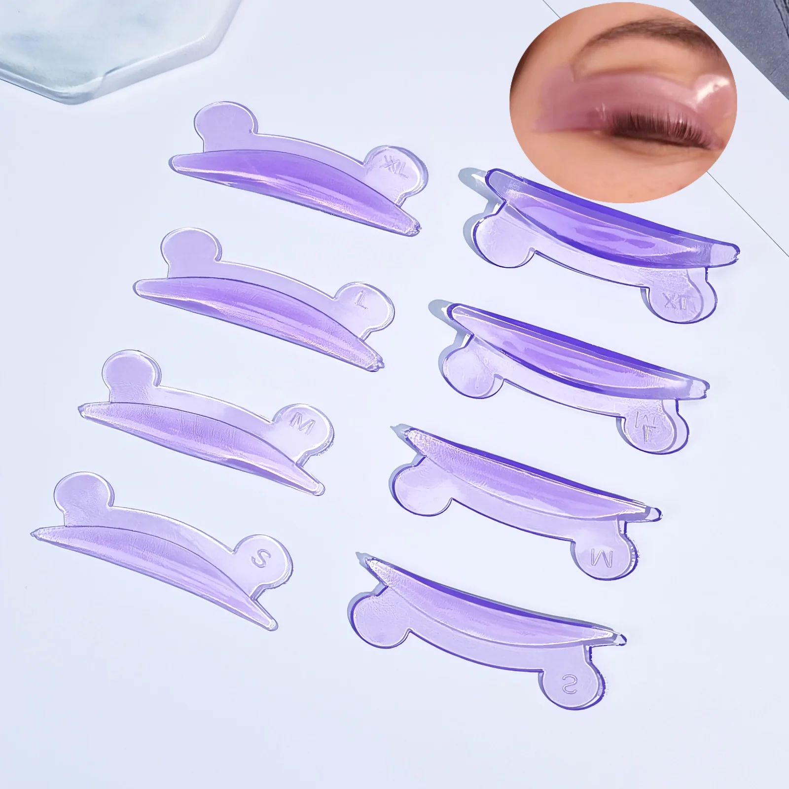 

PERMANIA Eyelash Lifting Kit Silicone Lamination Lash Lift Pad Reusable Eyelash Perm Rods 3D Eyelash Curler Accessories Tools