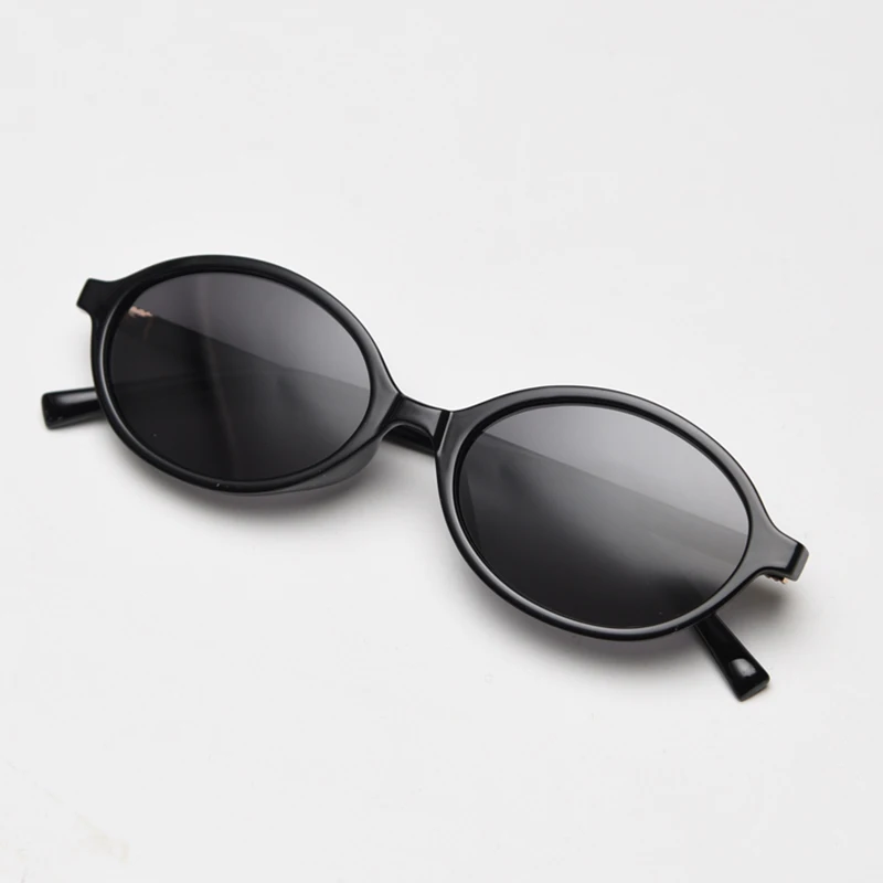 Peekaboo Kleine runde Sonnenbrille, polarisiert, für Herren, koreanischer Stil, Unisex, ovale Sonnenbrille für Damen, Retro, Vintage, TR90, Acetat, für Herren – Detail 12