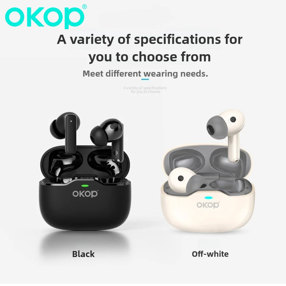 

OKOP True Wireless Bluetooth наушники-вкладыши с шумоподавлением спортивные игровые наушники дальнего действия высокое качество звука airpods pro