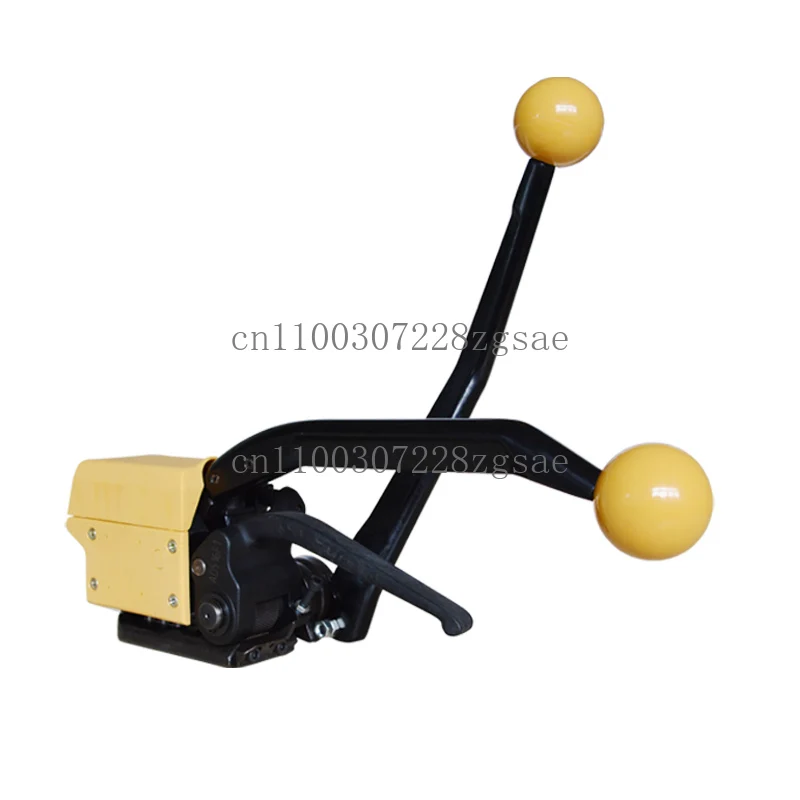 A333 Portable iron sheet steel belt baler Manual buckle-free steel belt strapping machine/spot