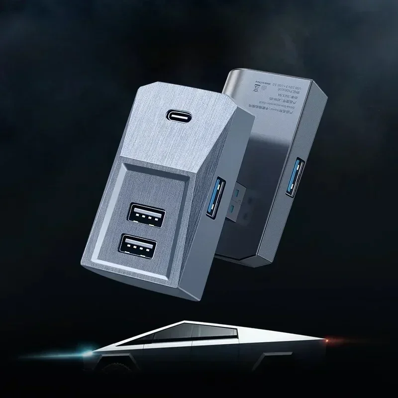 

Smart Docking Station Suitable for Tesla Model3/Y Glove Box Docking Station Tesla Central Control Extender HUB Conversion Head