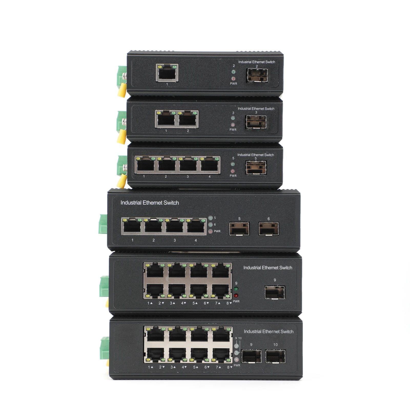 

Промышленный конвертер Gigabit SFP 1/2 SFP в 1/2/4/8 POE трансивер, оптоволоконный коммутатор 10/100/1000M для промышленных сетей