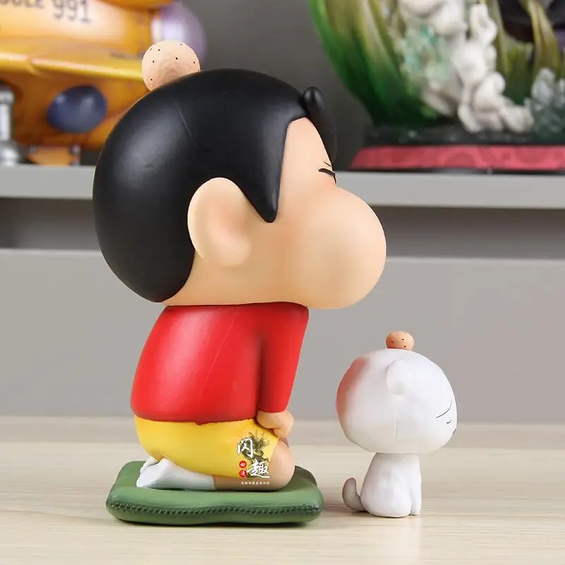 13-17cm kredka Shin-Chan Noob seria kara klęczać Xiaoxin rysunek Gk modne zabawki Q wersja lalki Anime ozdoby prezent