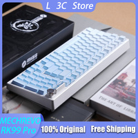 MECHREVO RK99 Pro Mechanical Keyboard Tri Mode Gasket Hot Plug RGB HIFI Sound Laptop Gaming Keyboard With Screen Knob Customized