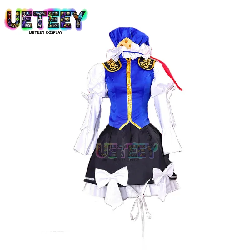 

UETEEY Touhou Project Косплей Phantasmagoria Of Flower View Shikieiki Yamaxanadu Lolita женское платье готический костюм по индивидуальному заказу