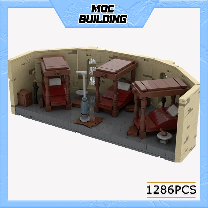 

MOC Building Block Collector Scene Of Film School Dormitory Model Technology Bricks DIY Assembled Toys Holiday Gifts