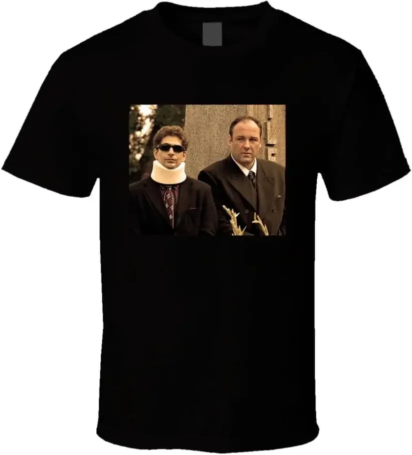 Sopranos Christopher Moltisanti Neck Brace Tv Series Fan T Shirt