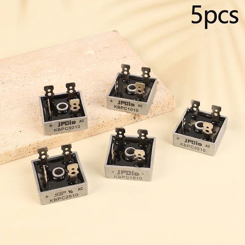 5pcs/lot KBPC5010 KBPC1010 KBPC1510 KBPC2510 KBPC3510 KBPC5010 Bridge Rectifier Diode